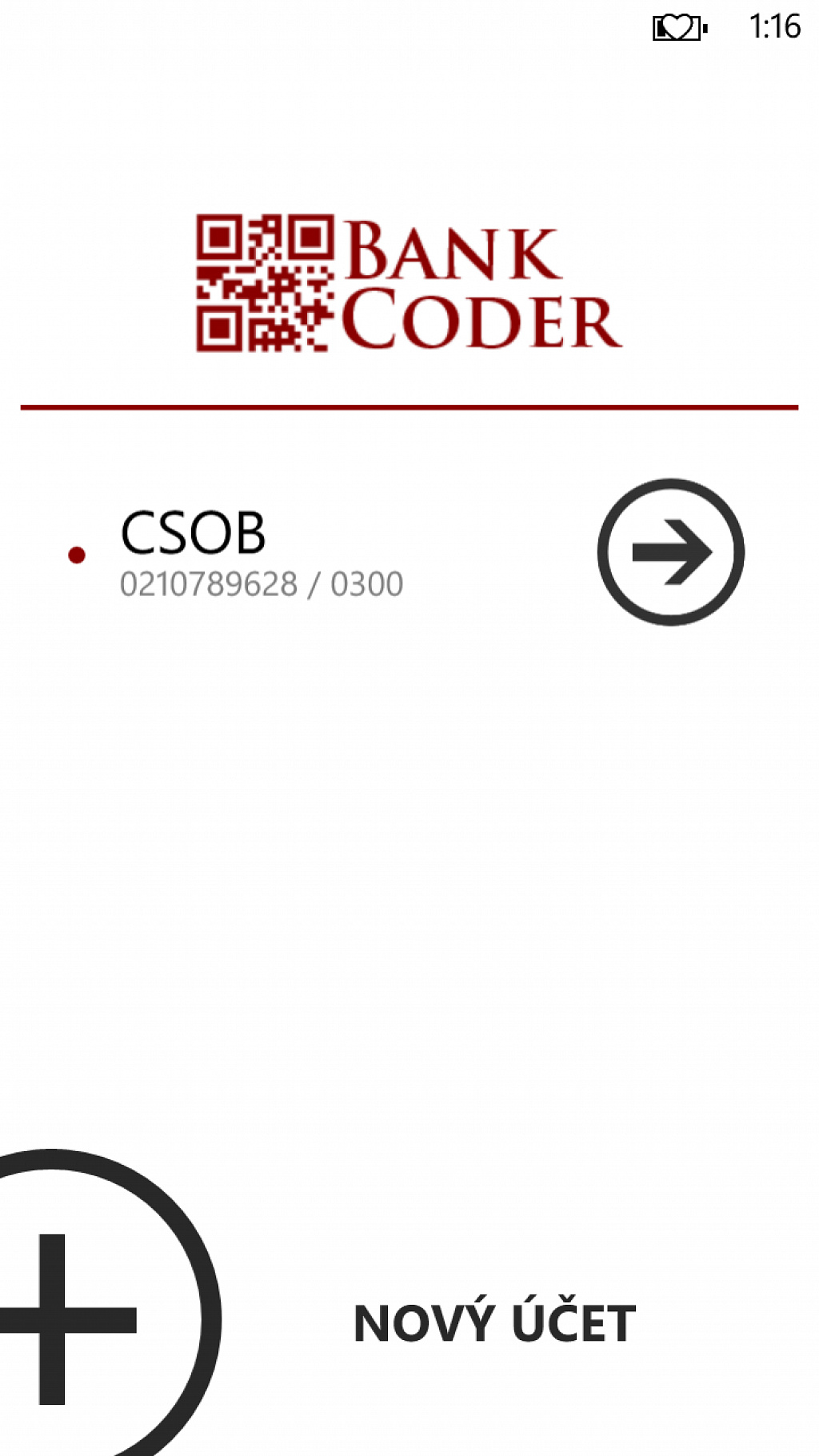 QR BankCoder