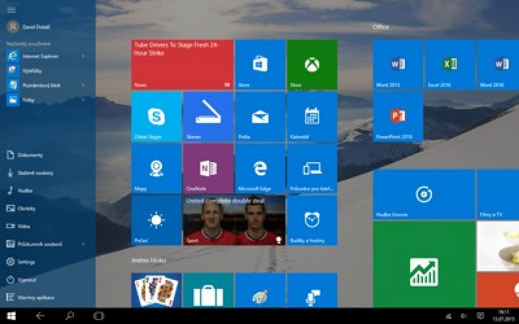 Windows 10 na tabletech