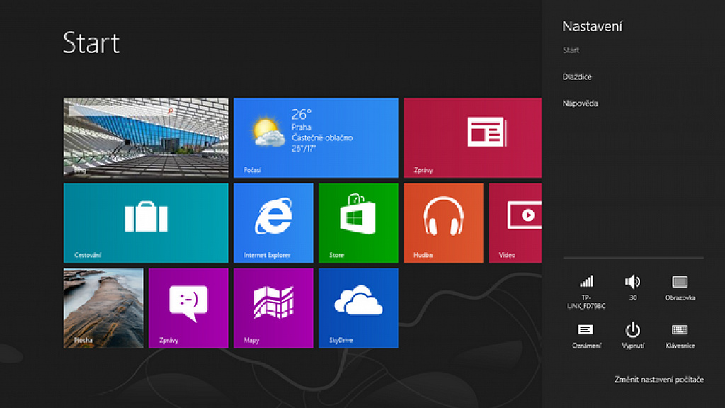 Windows 8 gesta