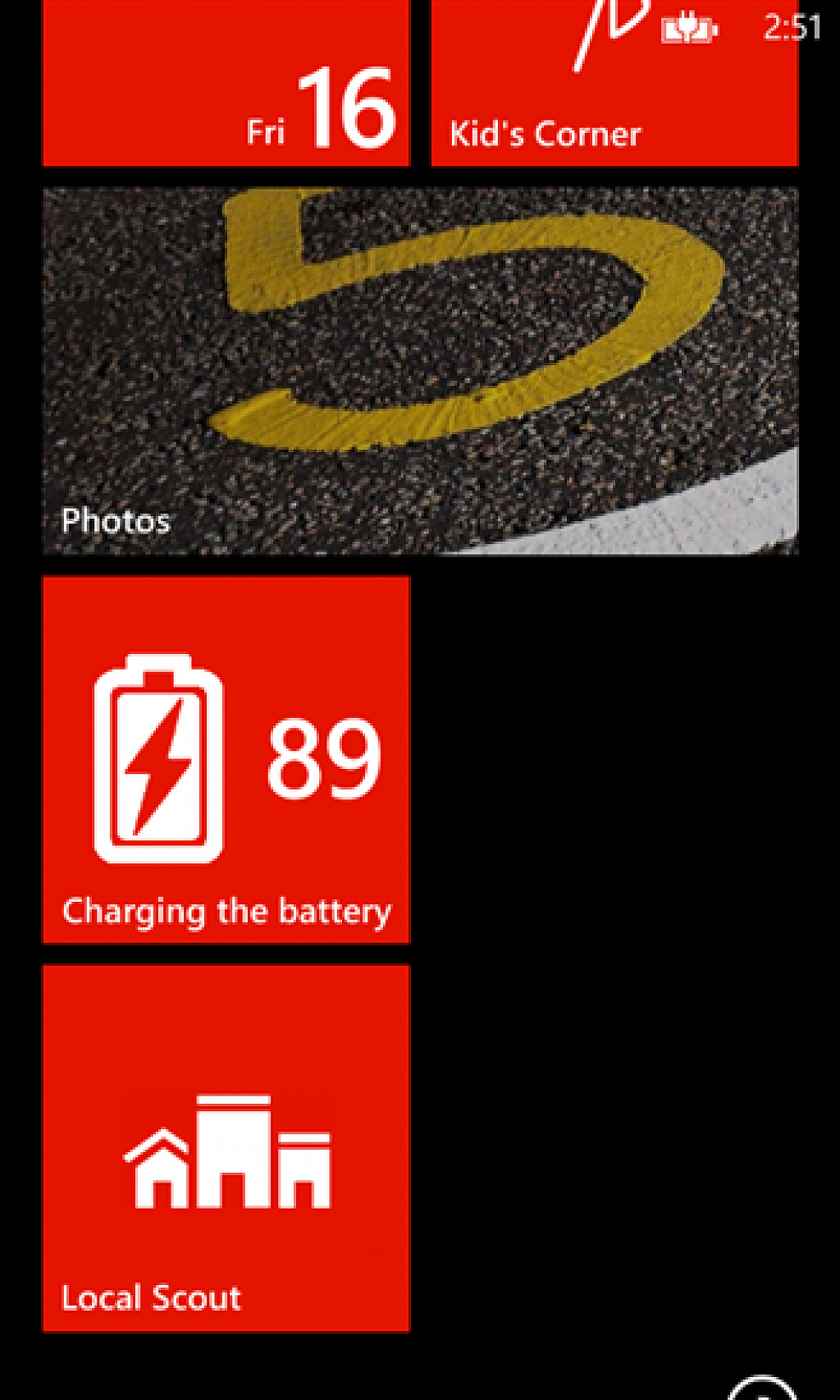 Battery Level for WP8