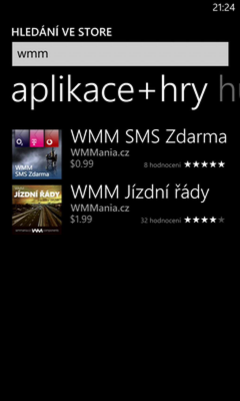 WP8 region