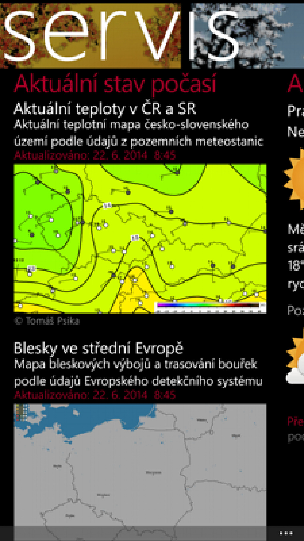 satelitní mapa srážek Meteoservis – nejen profesionální předpověď počasí (podrobná  satelitní mapa srážek