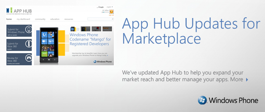 AppHub Windows Phone 7