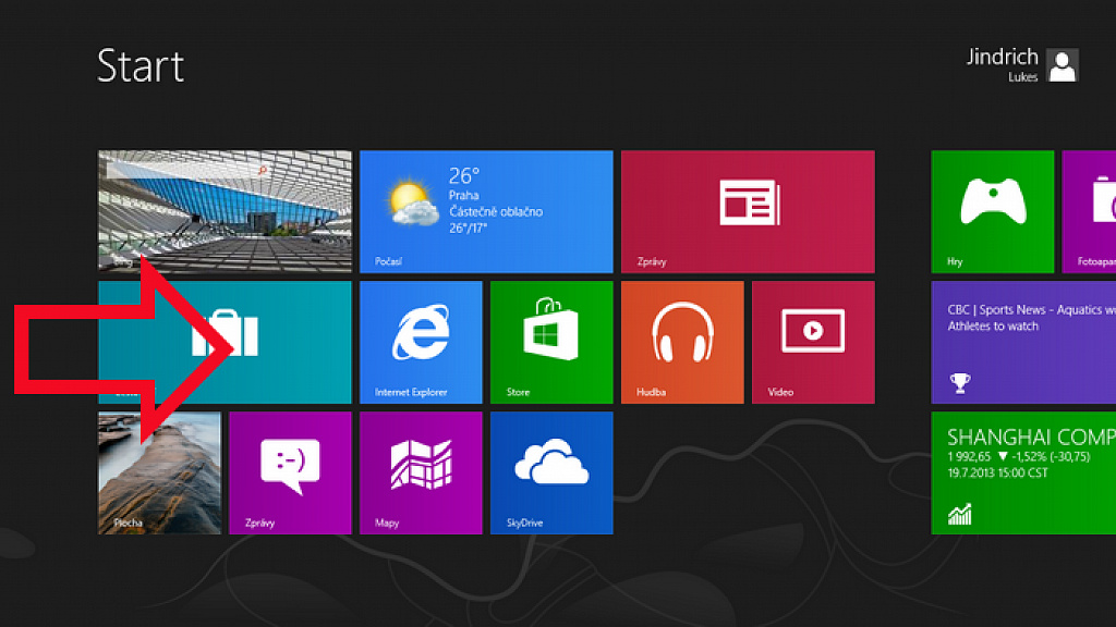 Windows 8 gesta